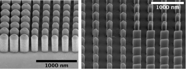 Metasurfaces Nanopillars Nanofins