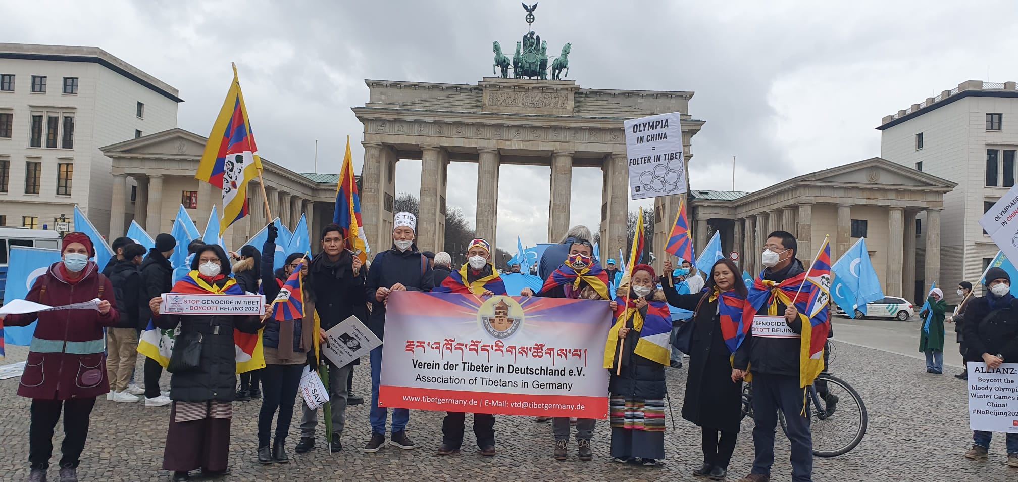 Tibetaanse Vereniging in Duitsland saam met Tibet-groepe en versoek diplomatieke boikot van Beijing Olimpiese Spele 2022 2 Tibetaanse Gemeenskappe in Switserland en Duitsland Oproep vir Diplomatieke Boikot van Beijing Olimpiese Spele 2022